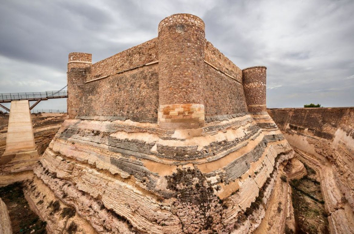 Castle of Chinchilla, Spain